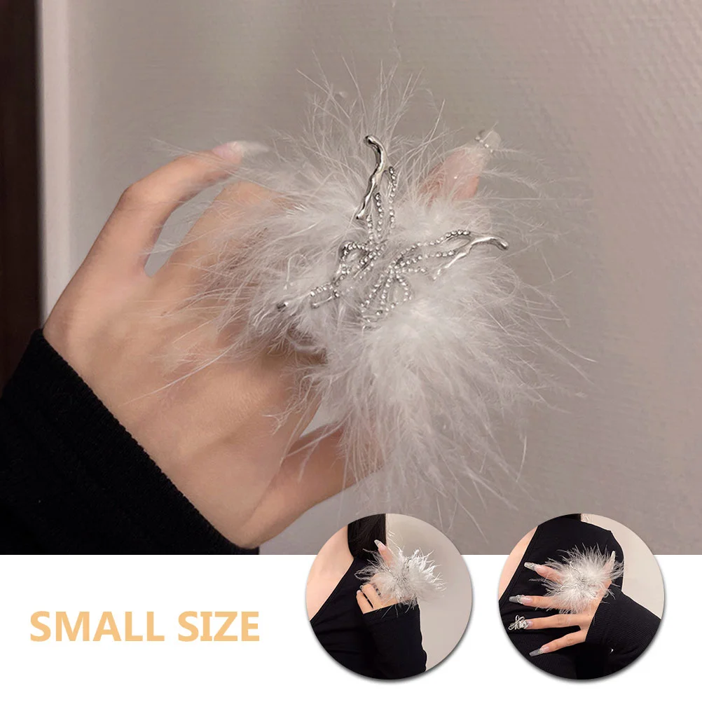 Diamond Dainty for Women Index Finger Delicate Butterfly Girls Miss