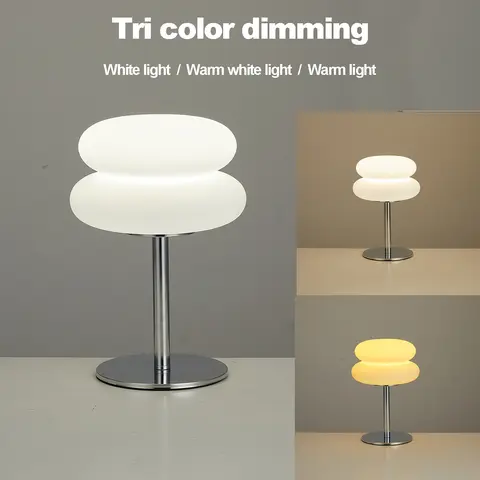 Candeeiro de mesa quarto lâmpadas usb plug led cogumelo candeeiro de mesa sala de estar sala de jantar iluminação ambiente (não vidro)