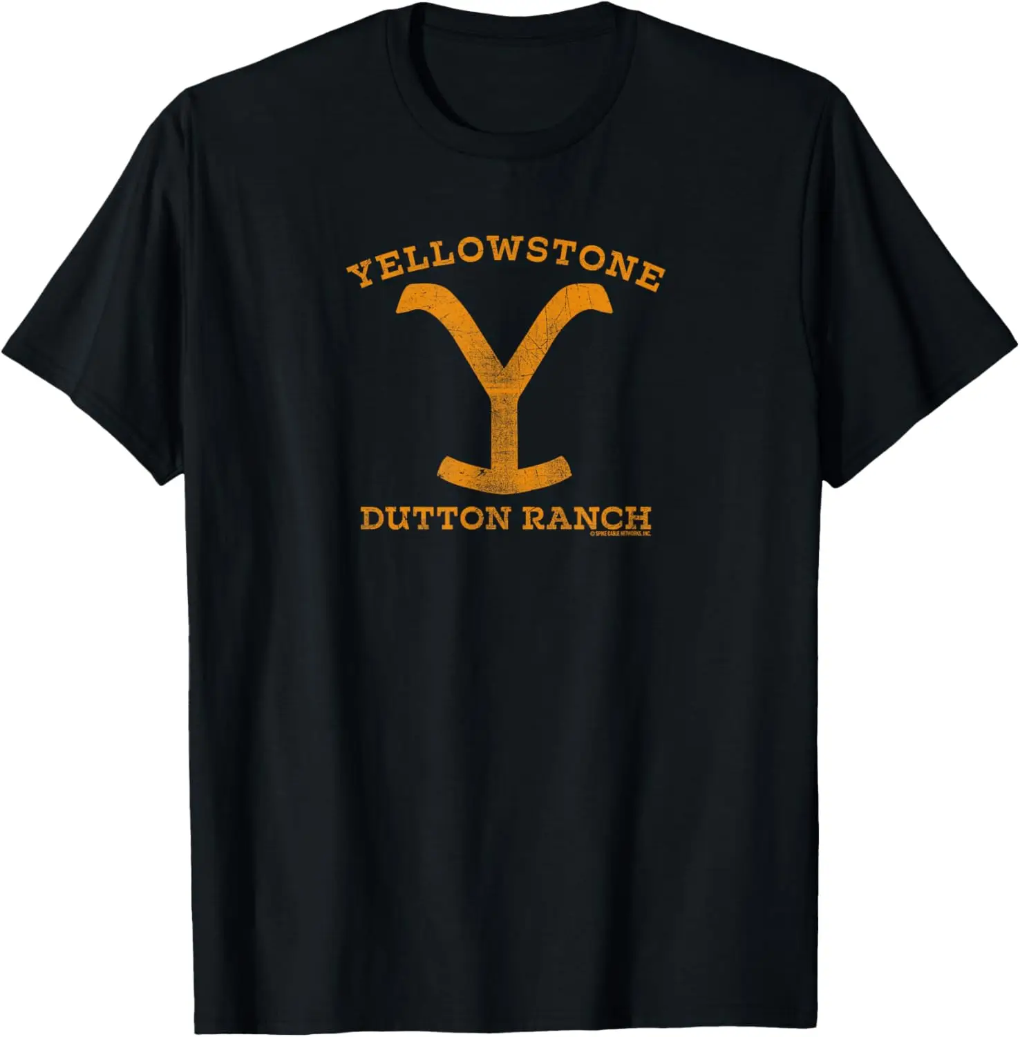 Yellowstone Dutton Ranch Distressed Logo T-Shirt