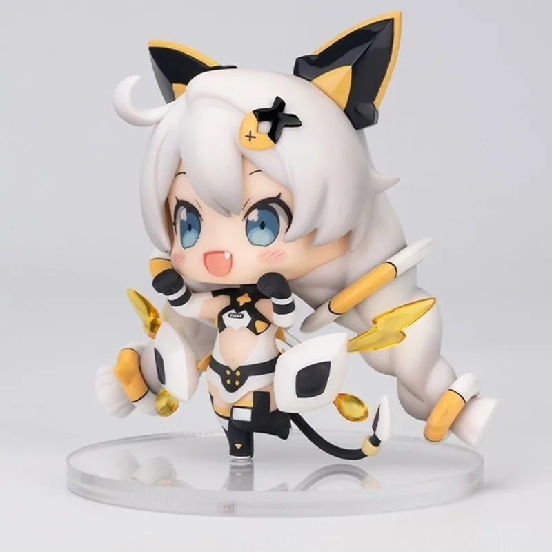 Honkai Impact 3rd Kiana Kaslana Figure Q-version Herrscher Of The Void Paramecium Figurine Kawaii Room Decor Cute Anime Figures