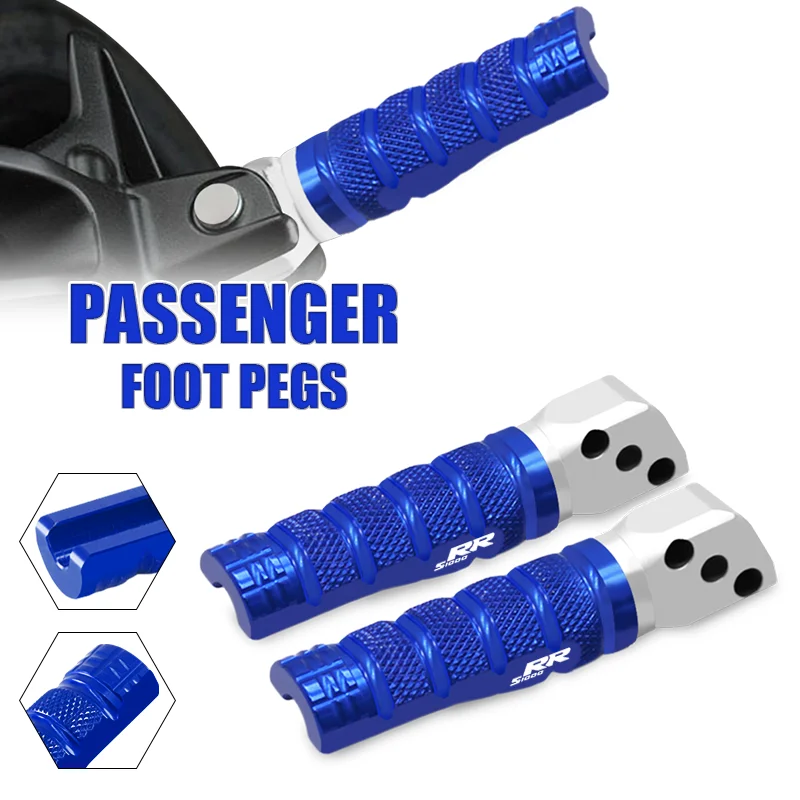 

High Quality Motorcycle CNC Rear Passenger Foot-Rests Footrests Pedals Pegs Accessories For S1000RR S 1000RR s1000rr 2011-2014