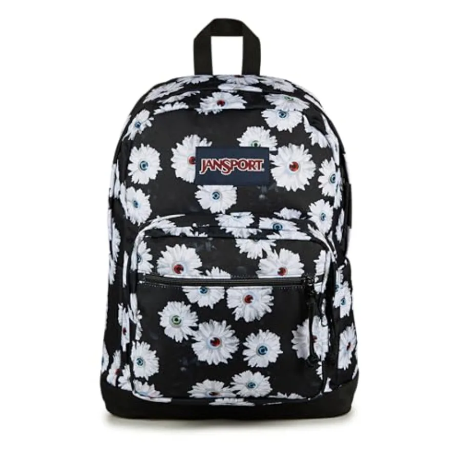 

Right Pack Backpack - Durable Daypack with Padded 15 Laptop Sleeve Spacious Main Compartment Integrated Water Bottle Pocket in