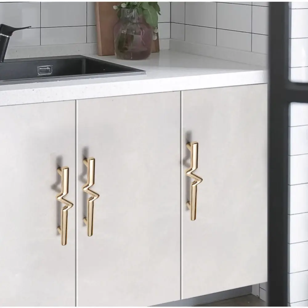 

2pcs Modern Zinc Alloy Door Handles Retro Simple Drawer and Cabinet Drawer Knobs Furniture Hardware Vintage Cabinet Handles