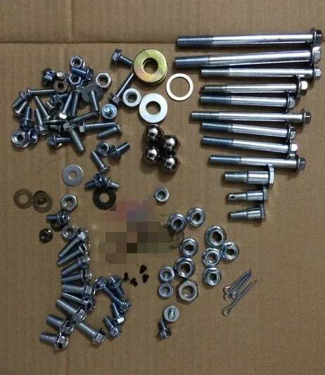 FOr General-purpose high-quality for Jialing Motorcycle Parts for Honda CG125 70 full car set screws wholesale,