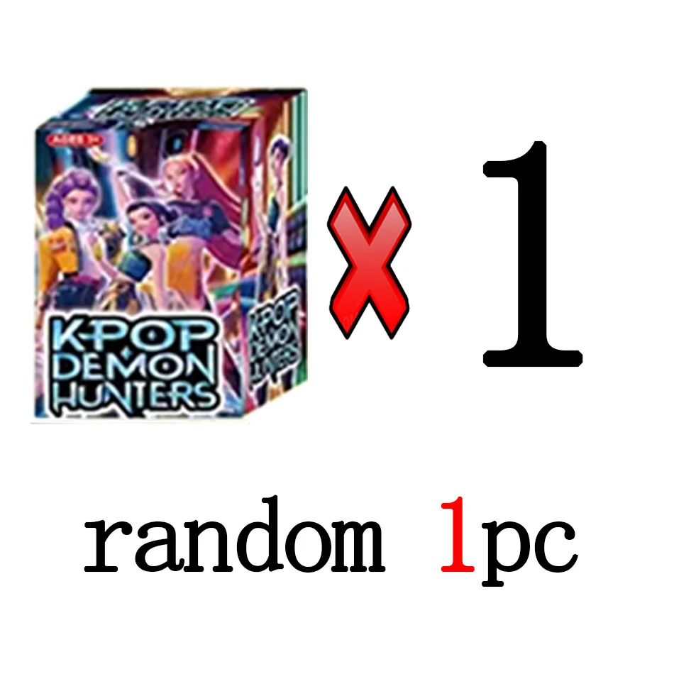 Anime Film Blind Box K-POP Hexe Jagd Super Idol Rumi Mira Zoey Dämon Hunter Mini Figur PVC Modell Geburtstag geschenk Blind Box