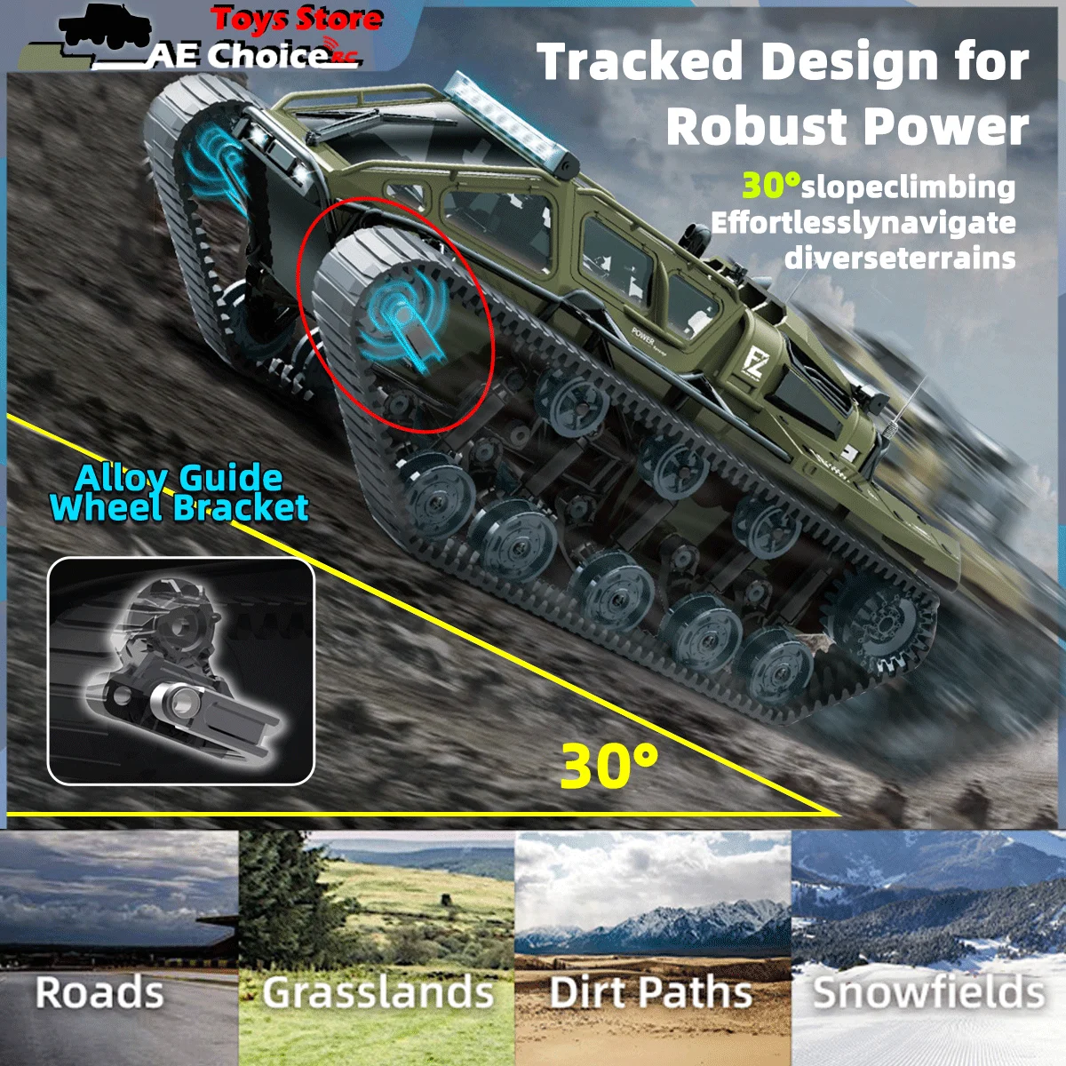 JJRC C8812 RC Tank 2.4GHz réservoir sur chenilles à grande échelle voiture RC Rotation à 360 degrés dérive télécommande véhicule tout-terrain jouets pour garçons