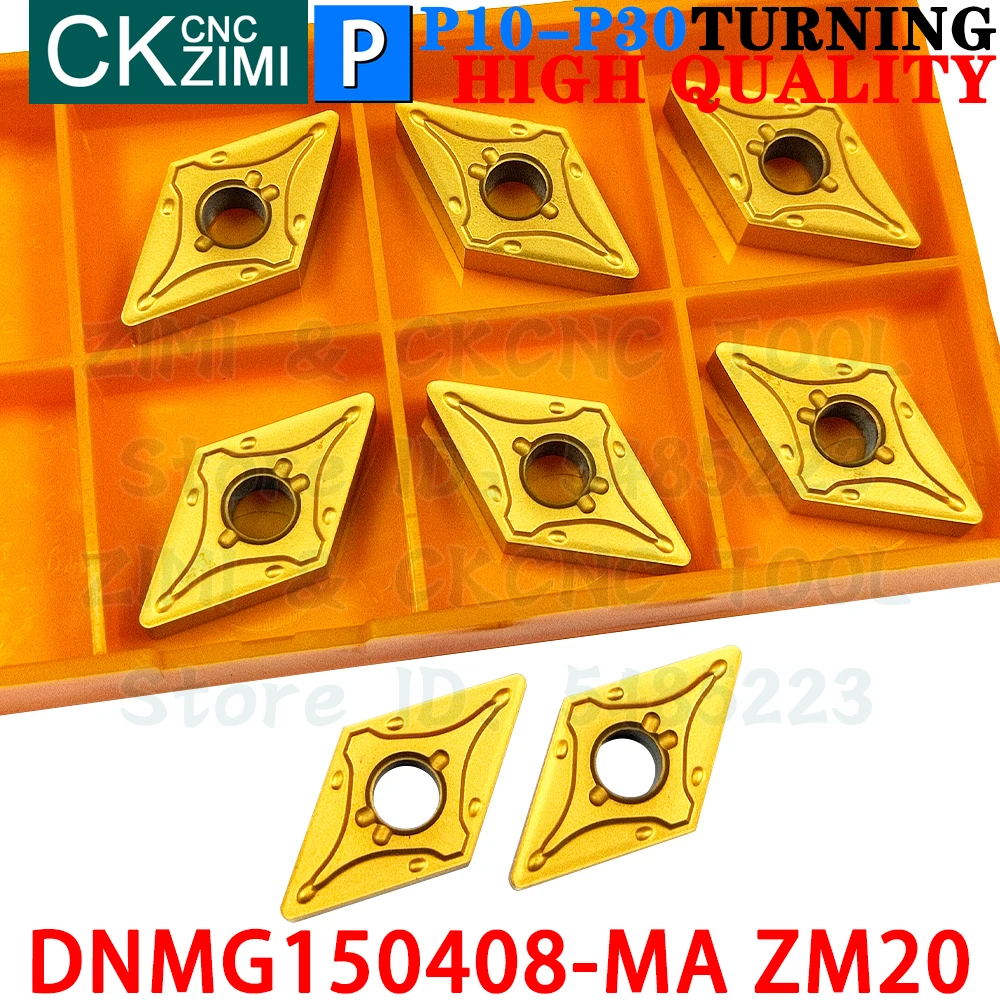 DNMG150408-MA ZM20 DNMG 150408 MA ZM20 كربيد الخارجية تحول إدراج أدوات DNMG432 DNMG432-MA DNMG1504 DNMG 1504 CNC مخرطة معدنية أدوات تقطيع