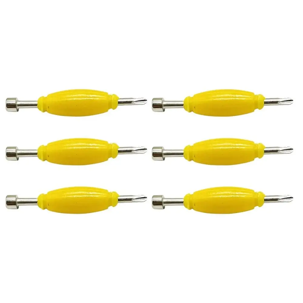 1/6pcs Mini Griffbrett Schrauben dreher Mutter Treiber für Jugendliche Erwachsene Schrauben dreher DIY Reparatur werkzeug Griffbrett Zubehör