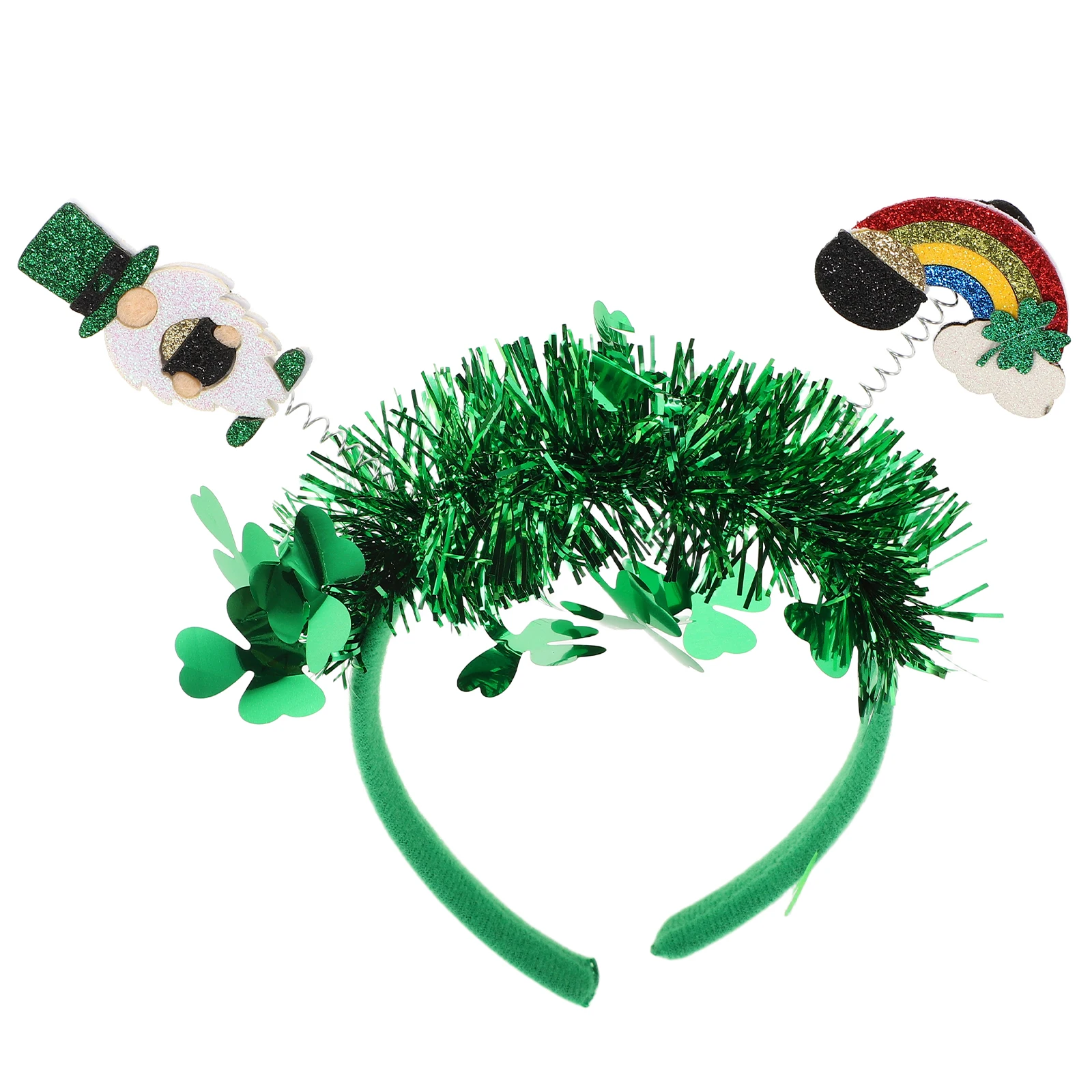 

Green Headb St Patricks Day Shamrock Costume Decorations Headb s for Women Festive Parade Accessories Elastic Materials Various