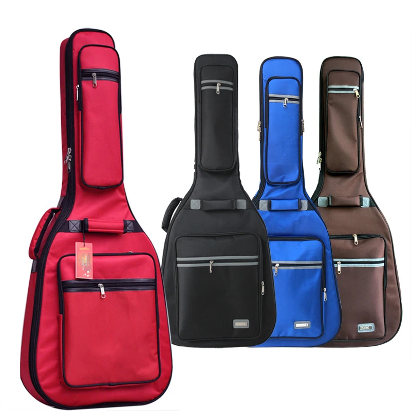 42inch Acousic Guitar Bag 1680D Gig Cover Waterproof Shoulders Strap 15mm Padded Guitar Accessories Backpack