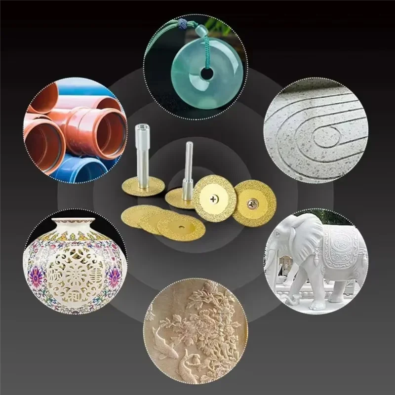 ABBO-40Mm Tool Mini Cutting Disc Mini Cutting Disc For Rotory Accessories Abrasive Diamond