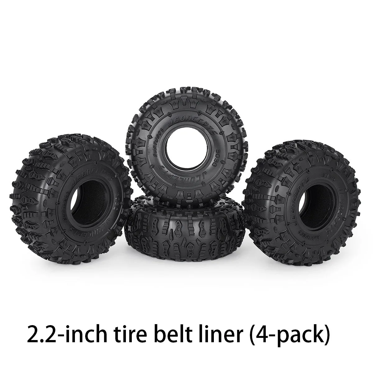 RC1/10 universal 4 types of 2.2-inch climbing car RC upgraded tires, all models 150 * 64mm sponge lined rubber soft tires univer