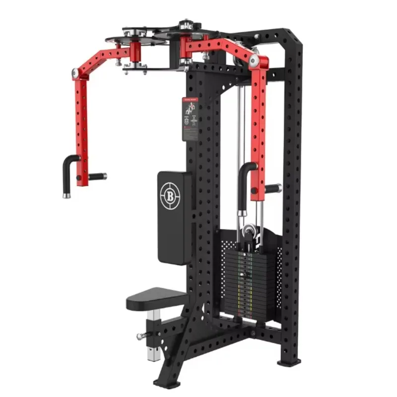 

Commercial Straight Arm Chest Press Machine Gym Professional Flat Chest Press Comprehensive Strength Equipment