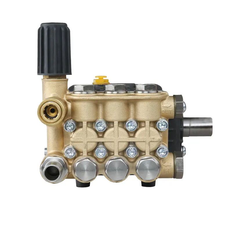 Bomba de émbolo de alta presión de 1450PSI 100bar, bomba de agua de alta presión con eje externo unido