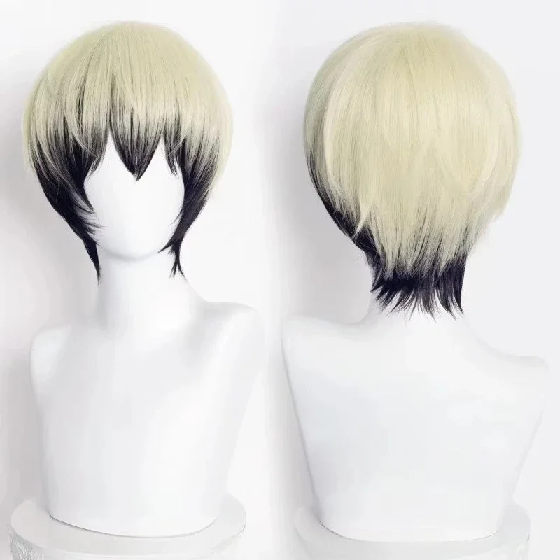 Jujutsu Kaisen Naoya Zenin Cosplay Costume Synthetic Hair Short Styled Halloween Party Wig