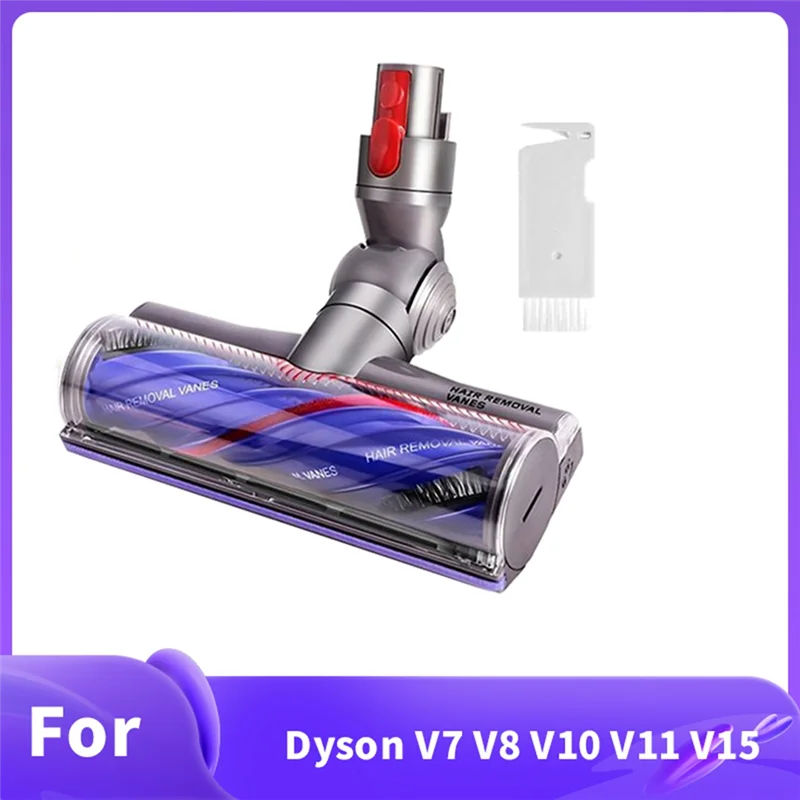 AT28-para Dyson Vacuum V7 V8 V10 V11 V15 cabezal de cepillo de Motor antienredos adecuado para alfombras y suelos duros