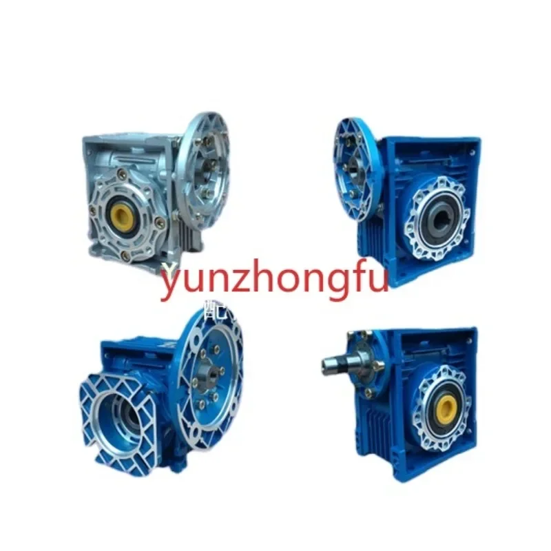 

Nmrv Reducer Turbine Worm Reduction Gearbox 30 40 50 63 75 90 Stepper Servo Aluminum Case Reducer