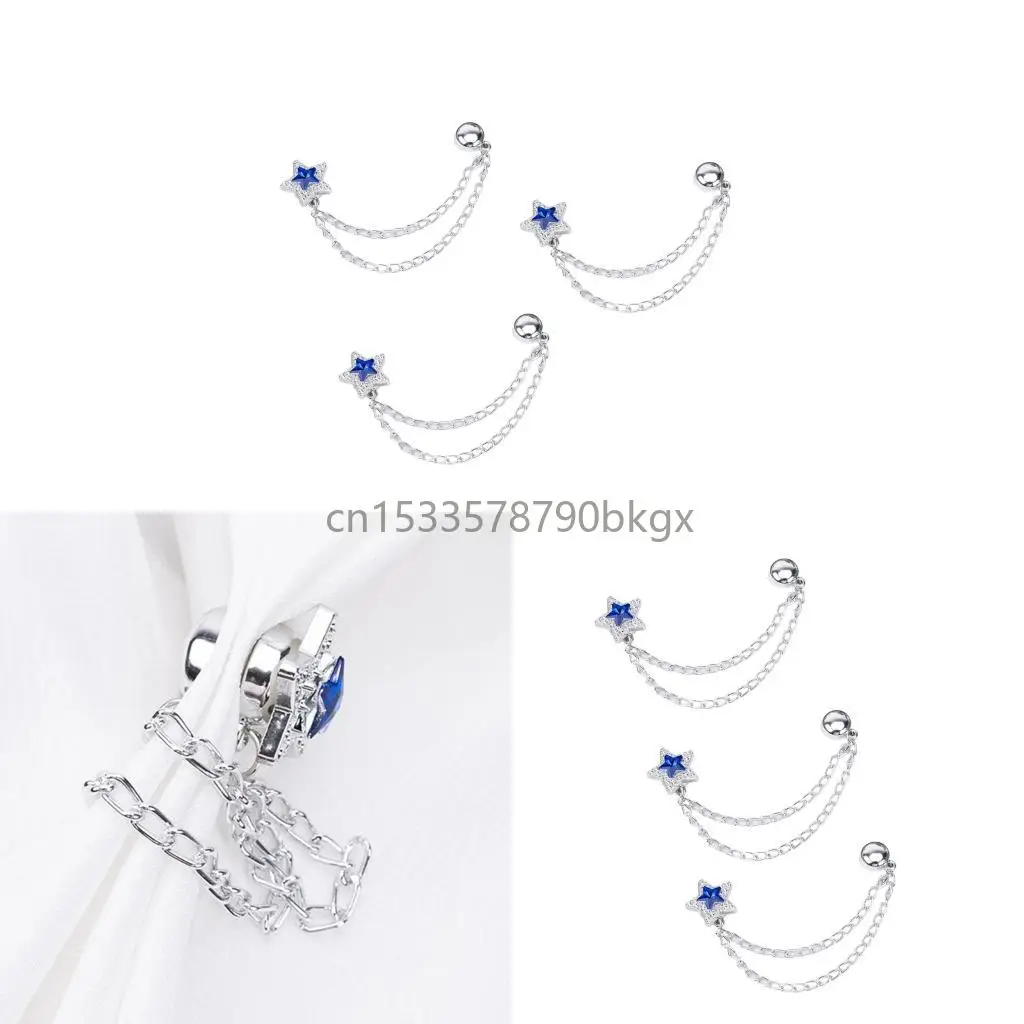 

Магнитный сплав для брюков регулируемый цепочка манжеты Blue для работы на открытом воздухе J78E