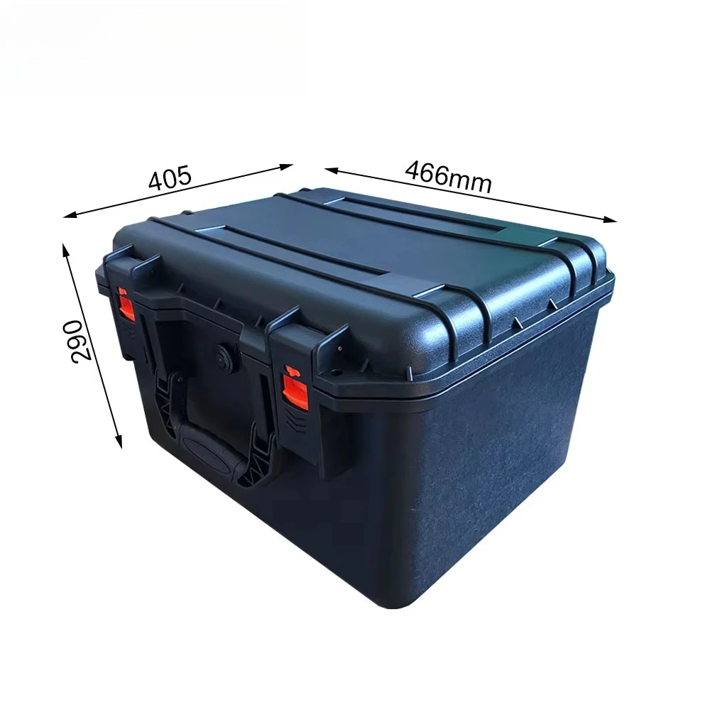 Rigid polycarbonate weatherproof protective case (with combination lock), 460 × 405 × 290 mm