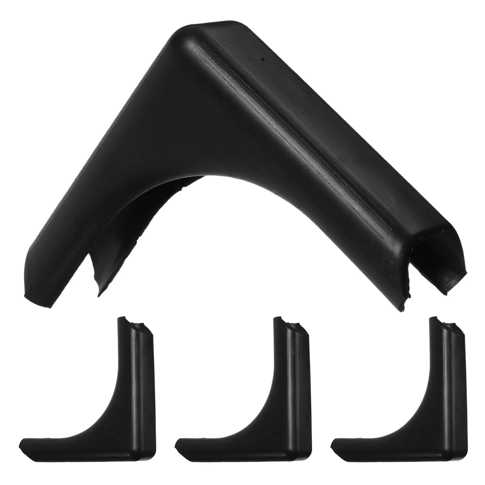 4Pcs Nonskid Furniture Pads Chair Leg Protectors Replacement for Folding Outdoor Beach Chair Feet Patio Camping Plastic Foot