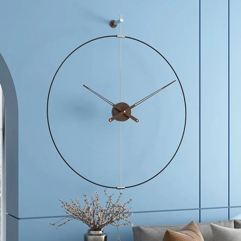 Premium Unique Design Wall Clock Living Big Size Nordic Aesthetic Wall Clock Luxury Modern Cute Relojes De Pared Home Decoration