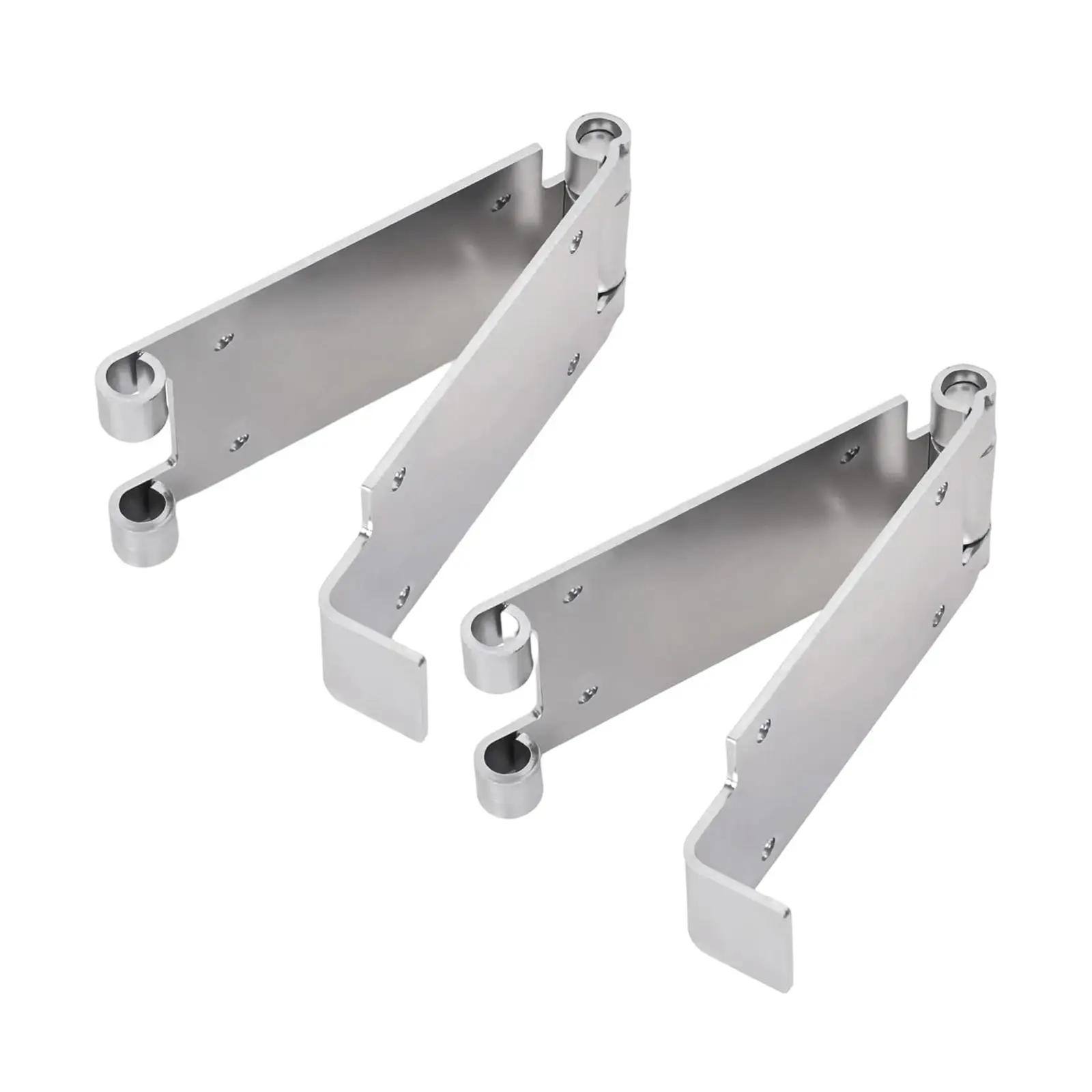 2Pcs Low Headroom Garage Door Top Brackets, Adjustable Quick Turn Top Track Bracket for Garage Door