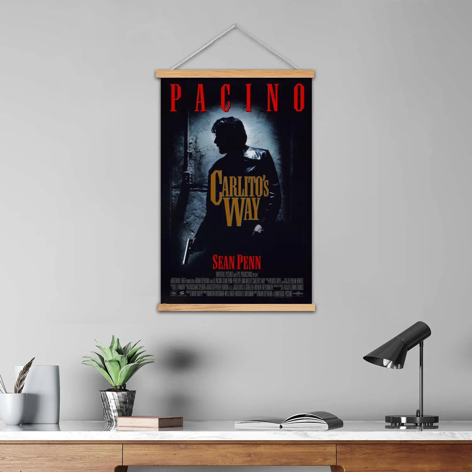 carlitos طريقة مؤطرة جدار اللوحة قماش ملصق فني وفن جدران، ديكور غرفة نوم الأسرة الحديثة، الملصقات، اللوحة الزخرفية