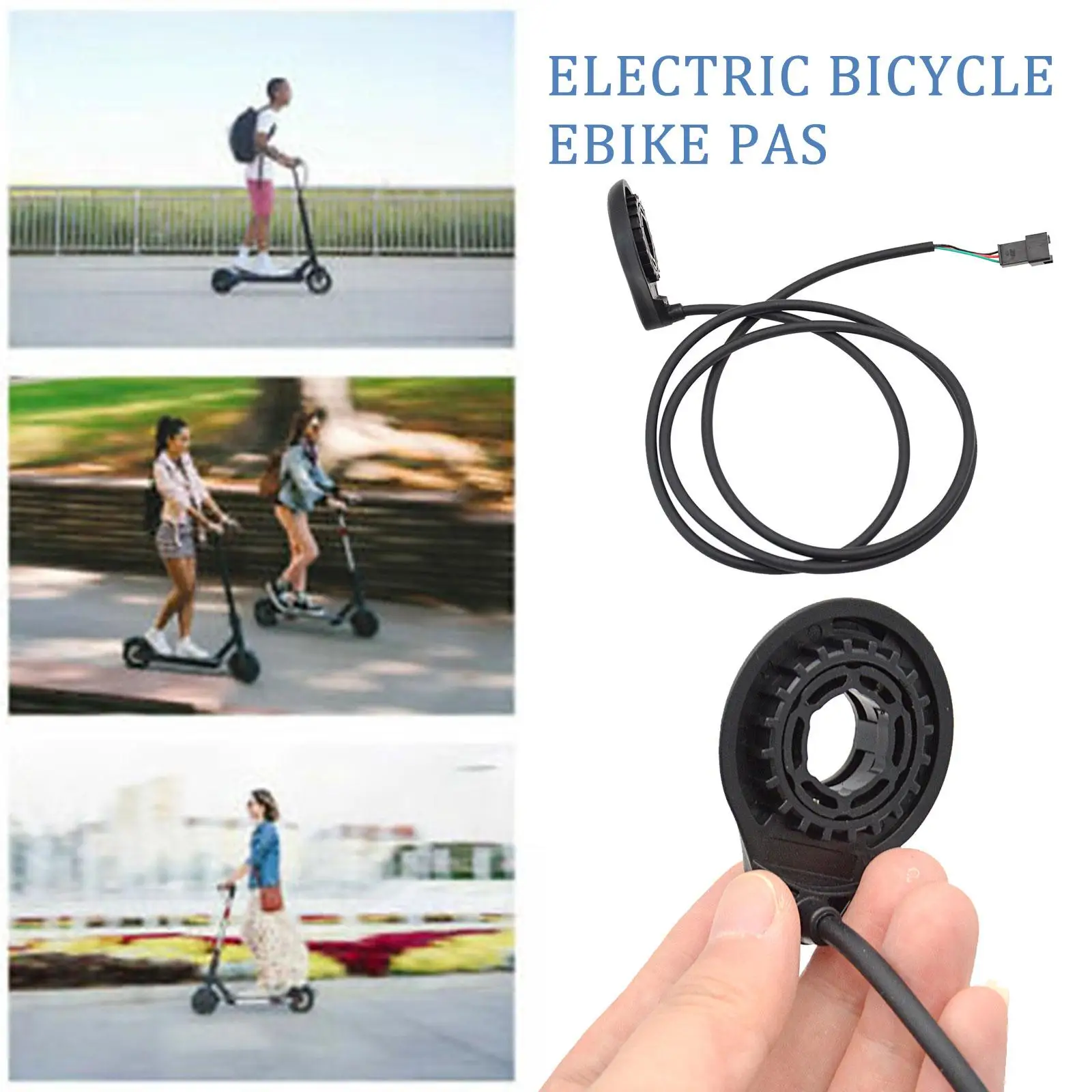 Waterproof Electric Bicycle Pedal Assist Sensor E bike DIY Modified Hall Parts Right Double System Side Magnet PAS Left eBi D6E7