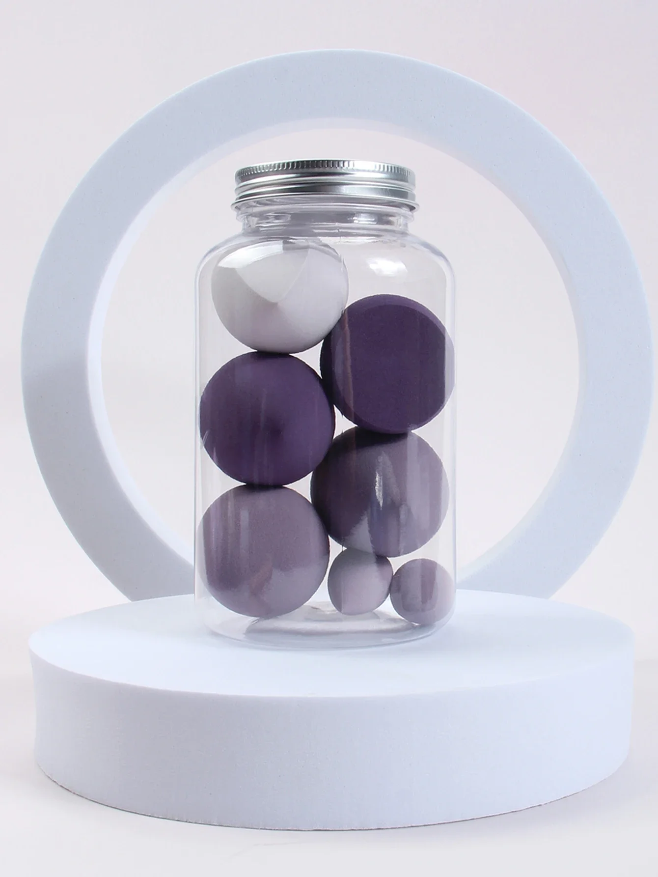 7-piece makeup sponge makeup fluffy sponge beauty egg powder fluffy powder makeup accessories women's makeup tools