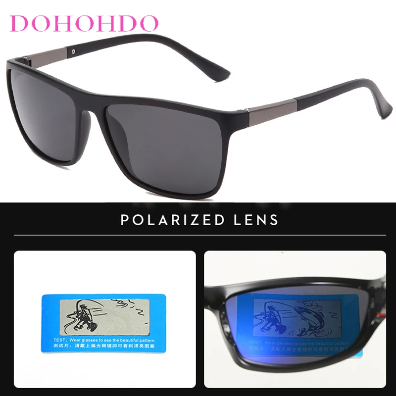 

Retro Classic Square Polarized Sunglasses Women UV400 Driving Anti-Glare Outdoor Brand Designer Sports Cycling Men Goggles очки