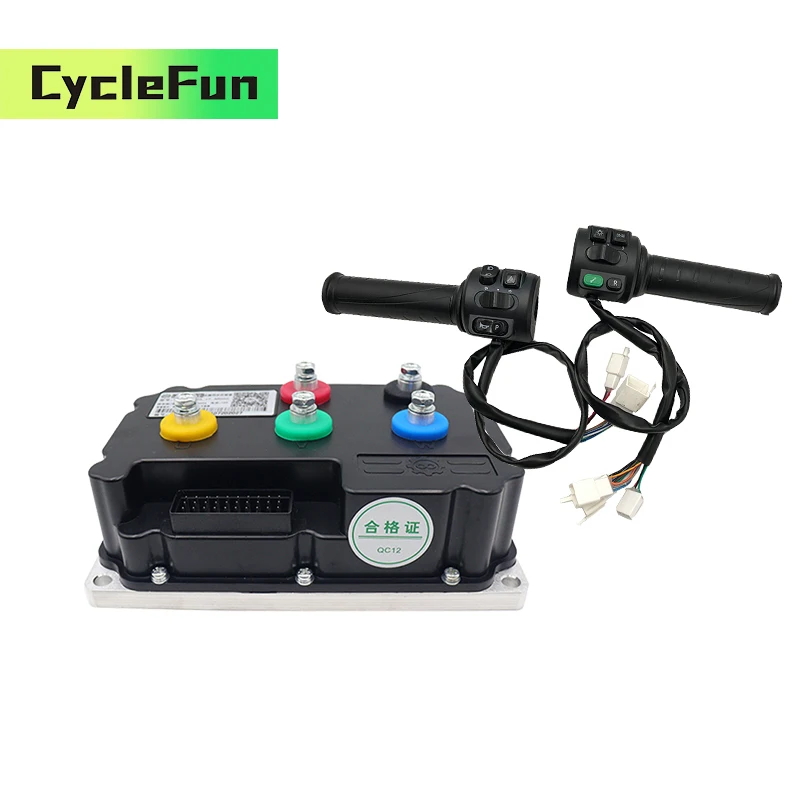 

FarDriver ND72360 3KW DC 190A Motorcycles Sine Wave Conversion with T08 Throttle for Electric Scooters And Dirt Bike Accessories
