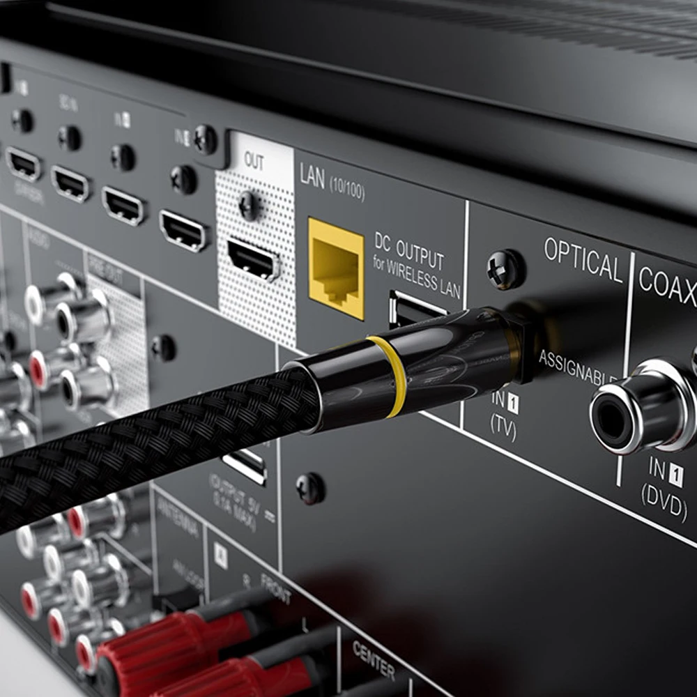 Optisches Audiokabel Digitales Glasfaserkabel Toslink SPDIF Koaxialkabel für TV-Box Verstärker Player PS4/PS5 Soundbar-Kabel – Detail 4