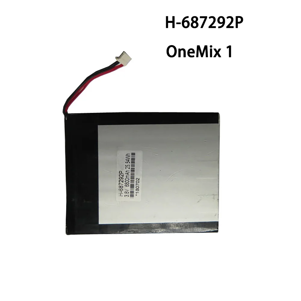 H-687292P Battery For One-Netbook For One Netbook OneMix OneMix 1 OneMix1 One Mix 1 3.8V 6800mAh 25.84WHh New