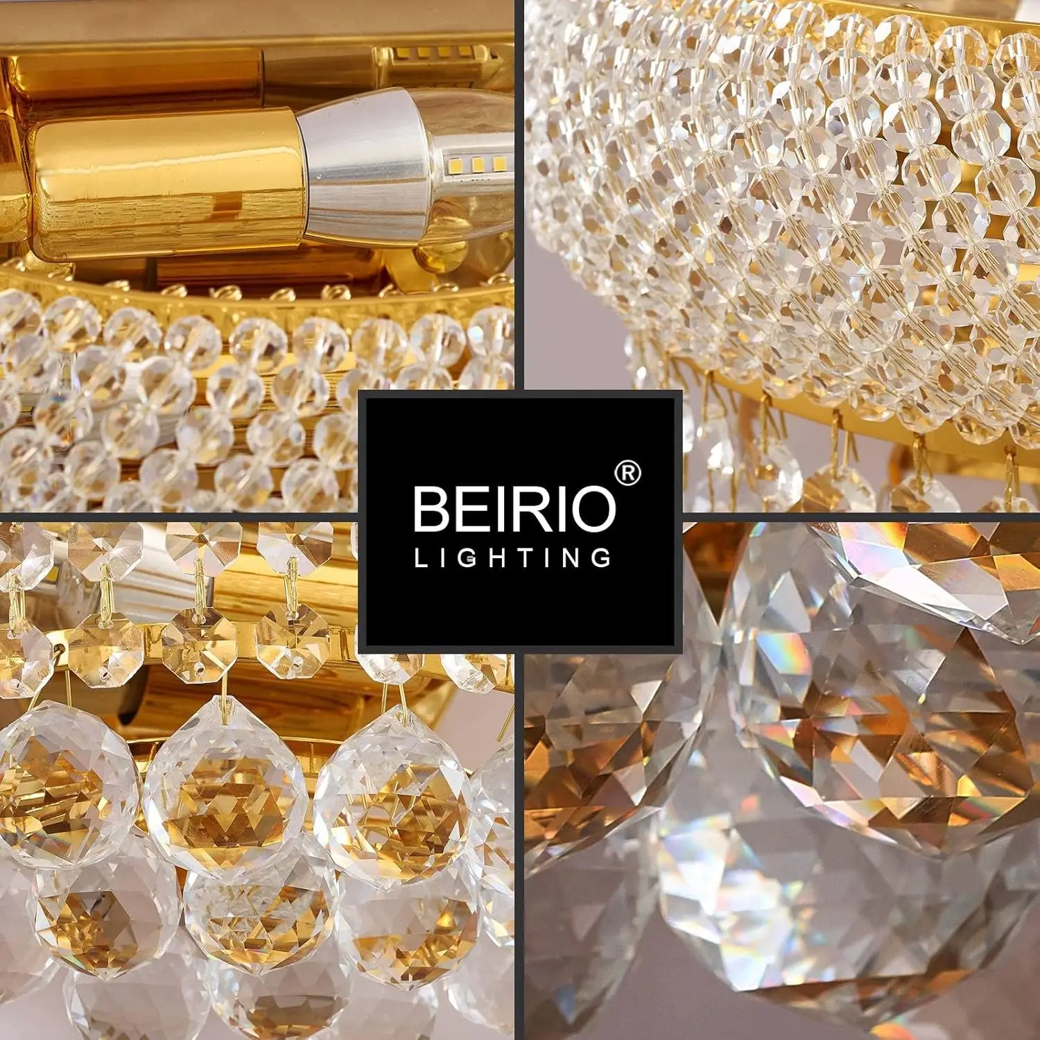 Luxury Gold Empire Crystal Wall Sconce Light for Living Room Bedroom Hallway Stairway Indoor Bedside Crystal Wall Lamp Luminaire