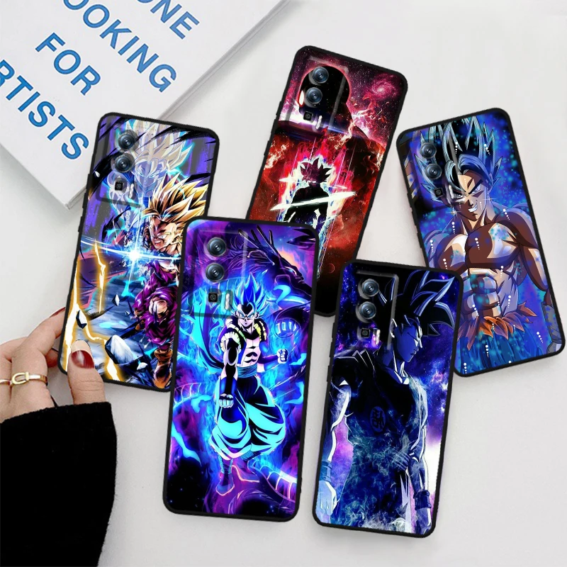 G-Goku D-Dragon Ball Z Anime For Xiaomi Redmi 9A 9C 9AT 10C 9 9T 10 12C 8 12 K60 A1 A2 K50 K40 5G Black Phone Case