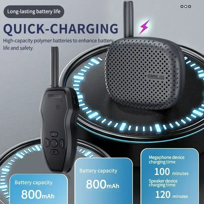 Universal 3000M Long-distance Remote Loudspeaker For DJI 3/Mini 3 Pro/Mini 4 Pro/Air 3/Air 2S Wireless Speaker Accessories