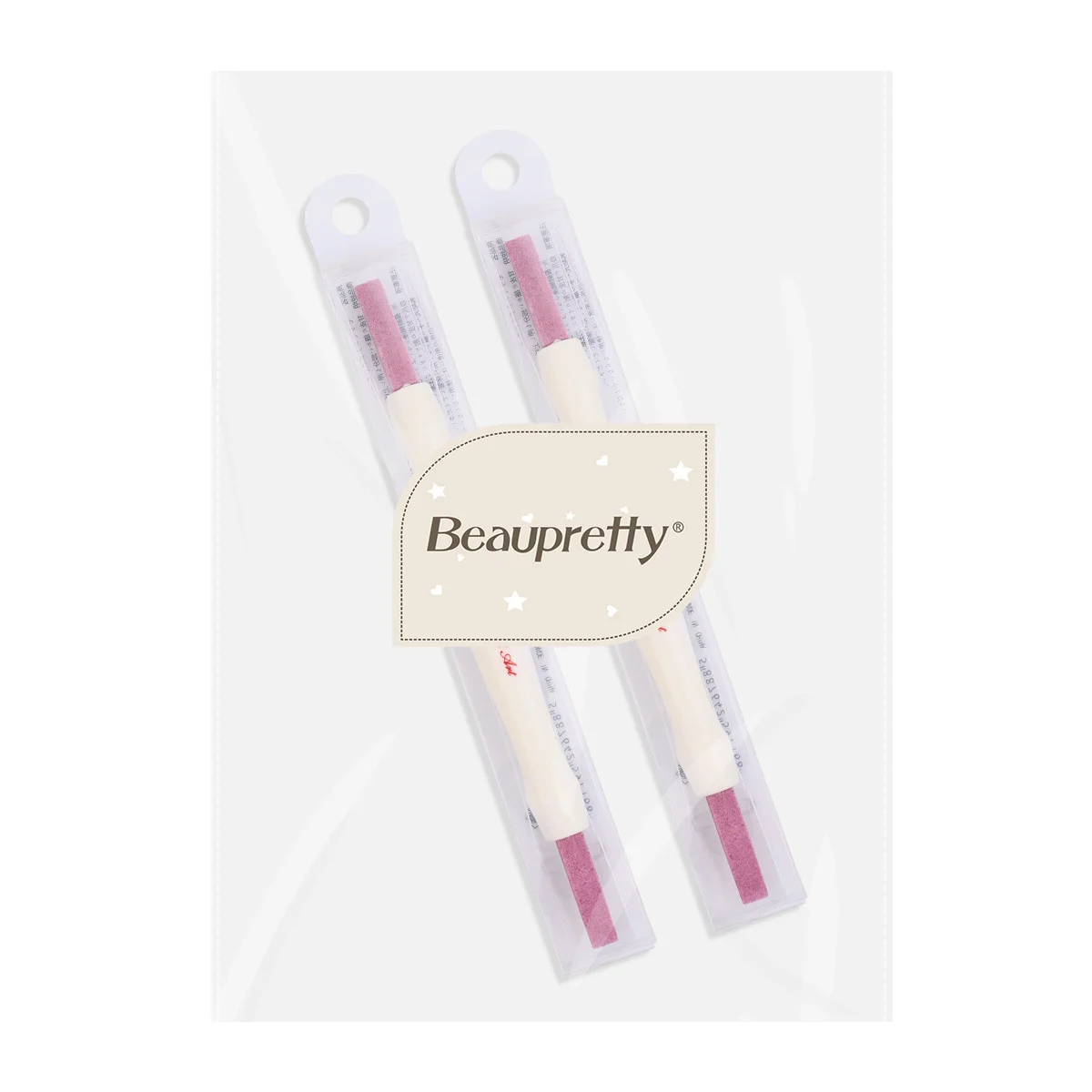 2 pçs vara de polimento de unhas premium manicure esfrega ferramenta de polimento removedor de pele morta arquivo de unhas ferramenta de cuidados apontador