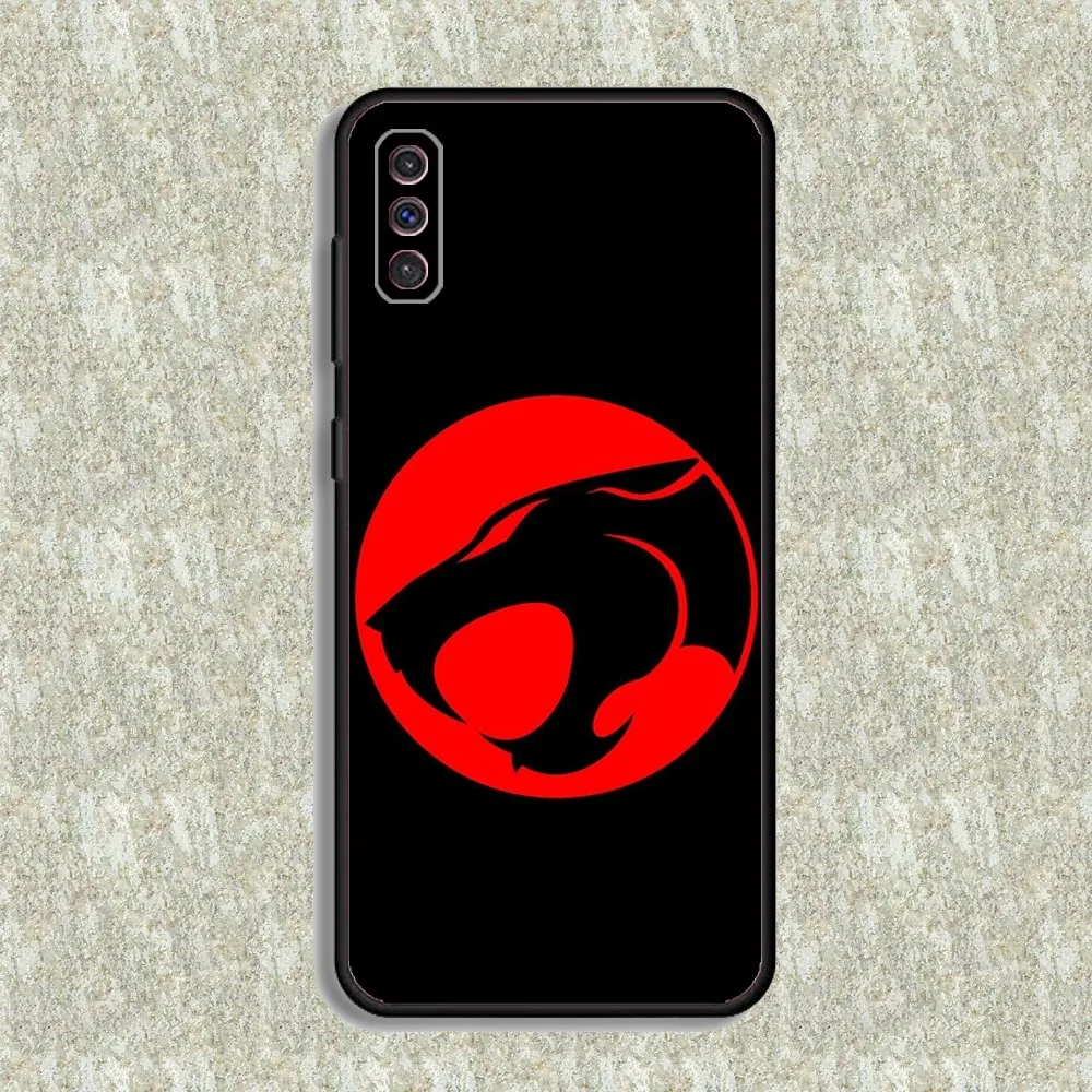 T-ThunderCats Phone Case For Samsung S23,23,22,30,21,10,9,Note20 Ultra,Lite,Ultra,5G,Plus,FE,Black Soft Case