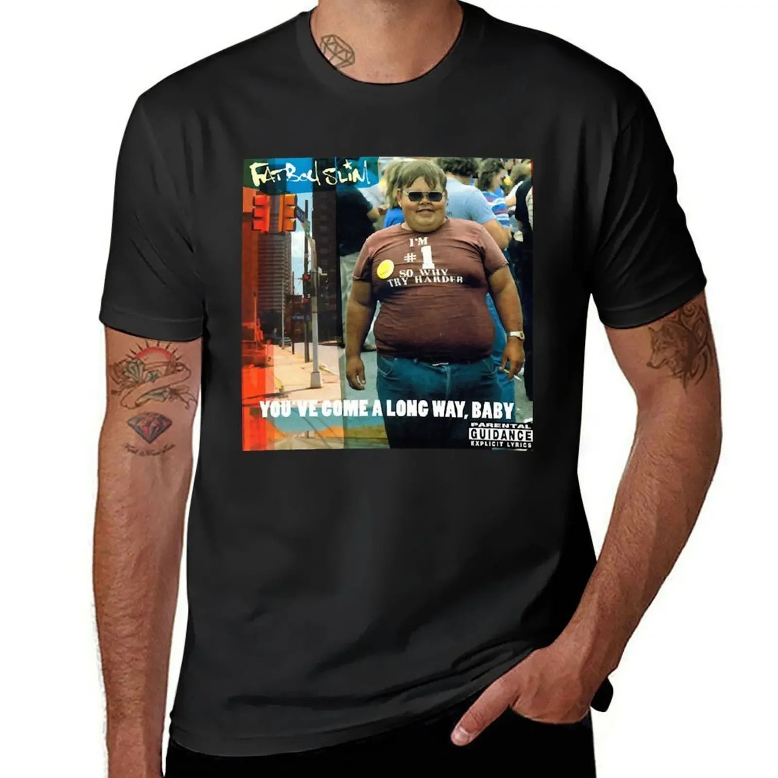 

Fatboy Slim Classic T-Shirt shirts graphic graphic tee shirt plain black t shirts men
