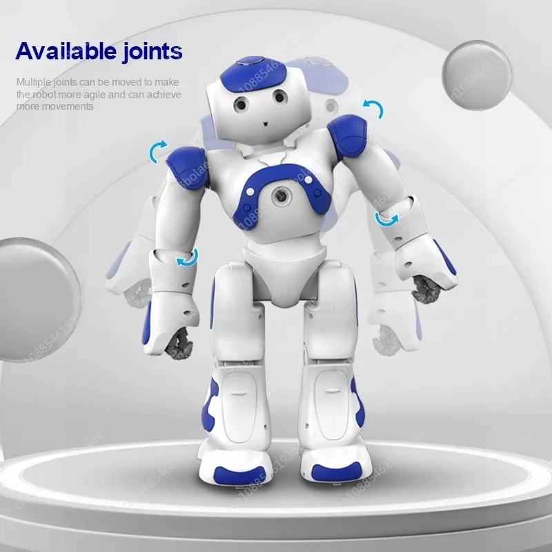 Children 257 remote control robot enjoy special servo intelligent machine remote control induction foreign trade music machine