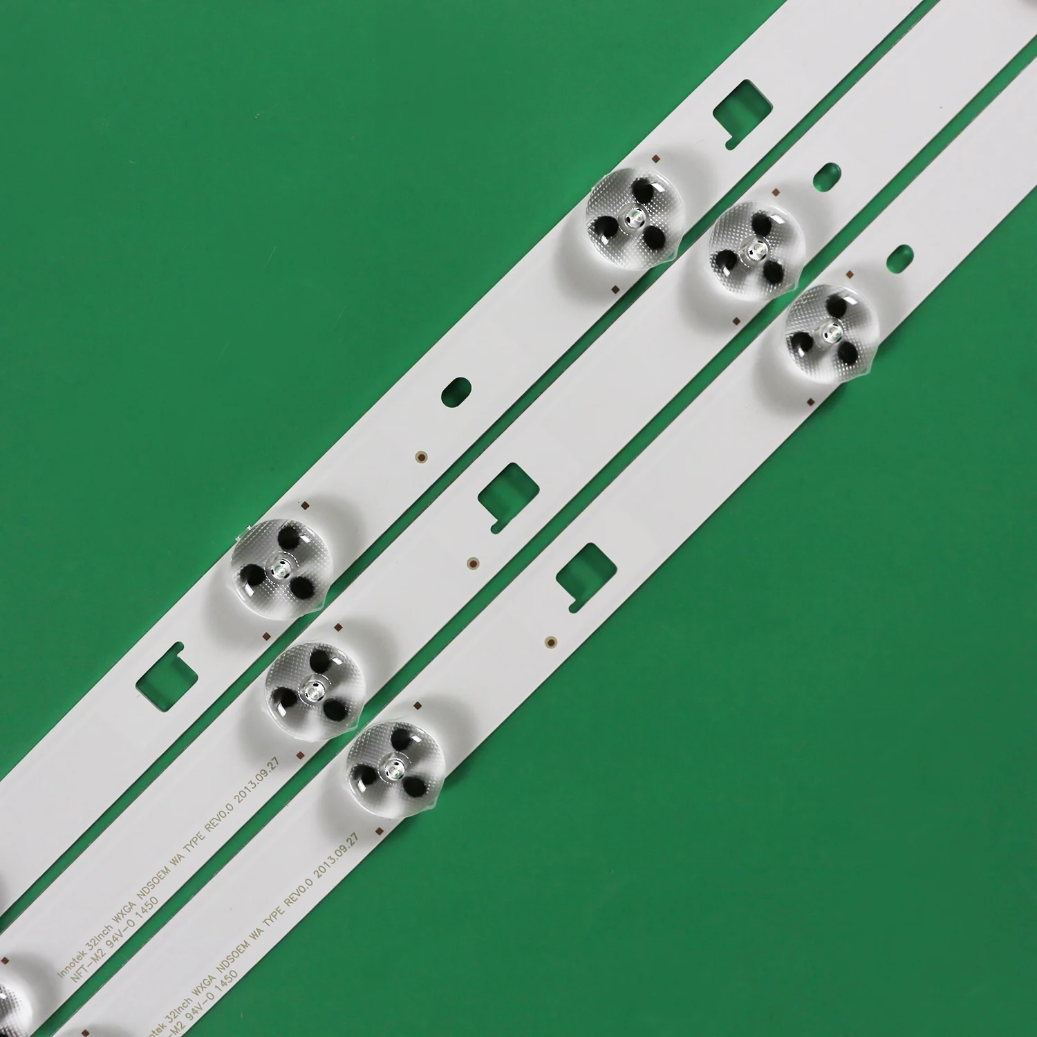 Faixa de led retroiluminada, 8led, 32 polegadas, para tv lg innotek 32 polegadas, wxga, ndsoem wa