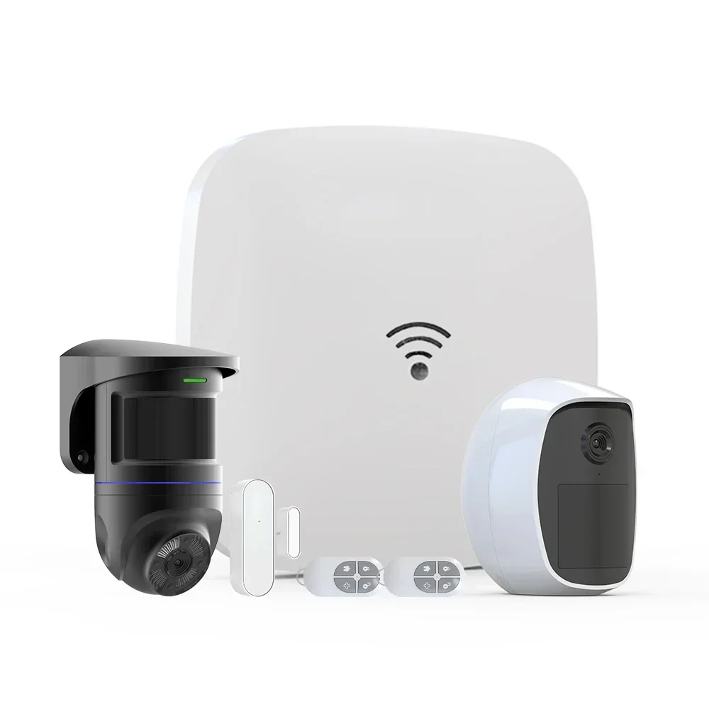 2023 New arrivals Wireless FHSS Technology, Long distance 4G TCP/IP Alarm,Smartphone app control intruder alarm system