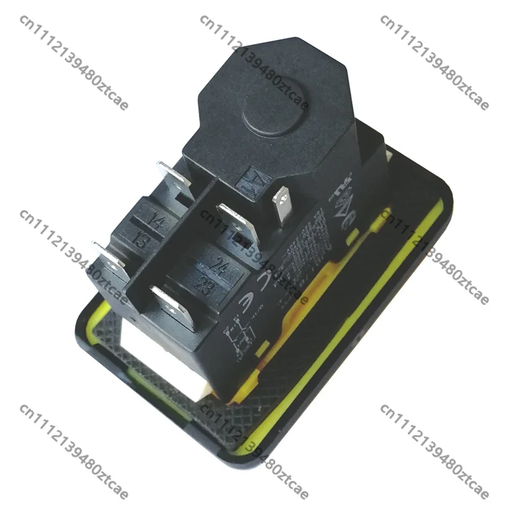 5Pins KJD17B Waterproof Electromagnetic Pushbutton16A Industrial Maintenance Control Switch for Mechanical Equipment Accessories