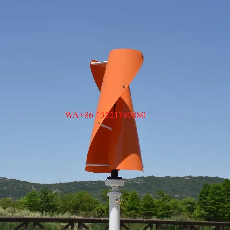 WMWMNU 1KW 5KW Vertical Axis Wind Turbine 1KVA 10KVA 12V 24V 48V 96V 220V for Home Residential Use
