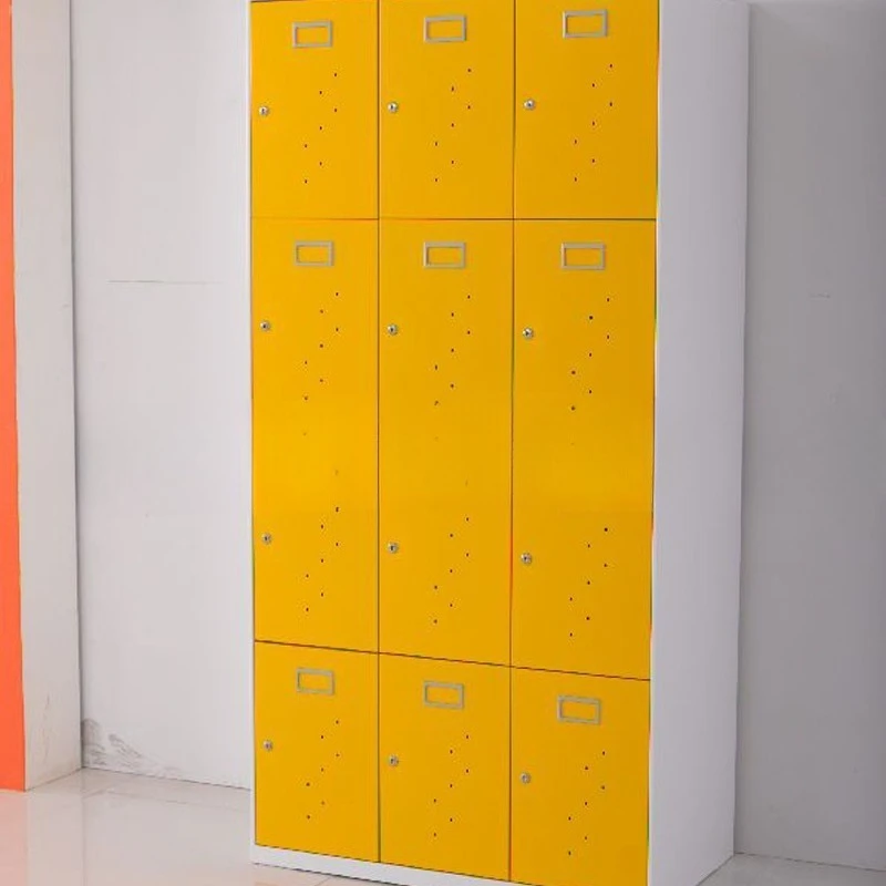 Steel storage locker, thin edge induction lock, locker combination lock, multi-door changing cabinet