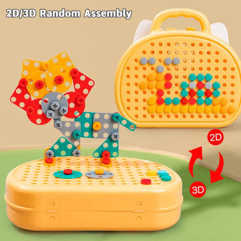 Kinder Pretend Spielen Elektrische Schraube Simulation Wartung Toolbox DIY Spielzeug Kits Kinder Lernspiele Werkzeug Box Spielzeug Geschenke