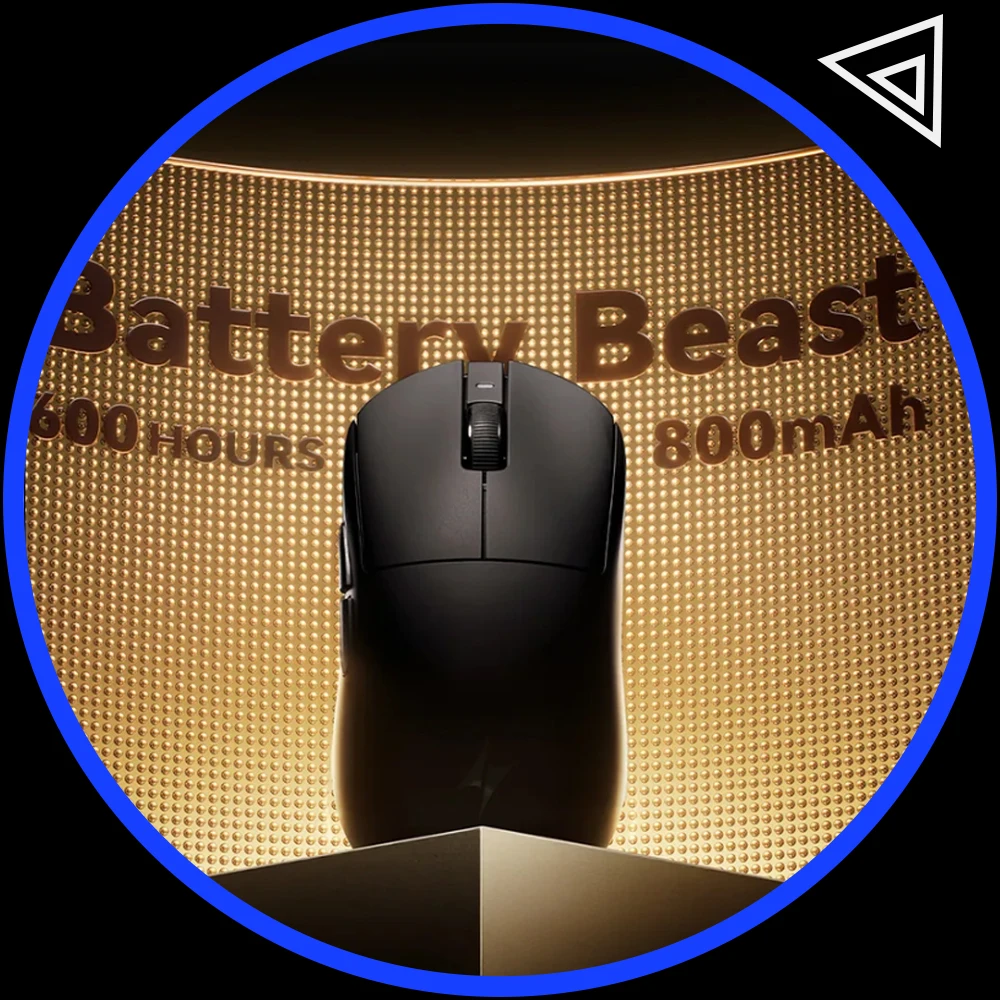 ATK A9 Ultimate Mouse Dual Mode Wireless Mouse 8000Hz Polling Rate Paw3950/Paw3395 Gaming Mice Lightweight PC Accessories