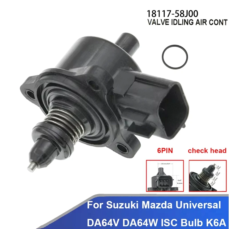 Idle Speed Control Valve 18117-58J00 For Suzuki Wagon R MH21S MR Wagon MF22S MG22S Carry DA63T Scrum DG64V 18117-67H10