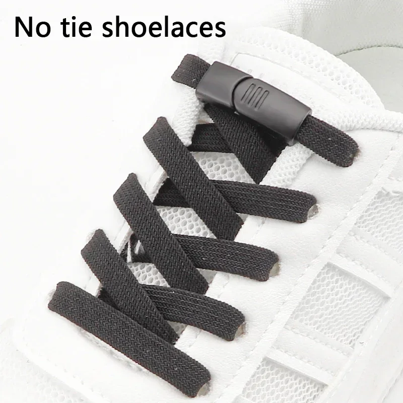 1 Paar magnetische Schnürsenkel ohne Bänder, elastische Schnürsenkel, geeignet für alle Schuhe, keine Bindung, Schnürsenkel, Schuhzubehör, Gummibänder