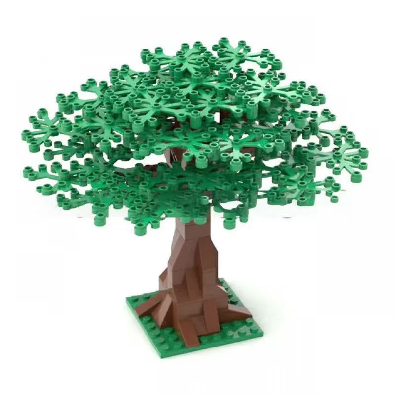 

DIY Building Blocks Garden Plants Tree 8Color Educational Creative Figures Bricks Size Compatible With Brands Toys for Children